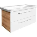 Produktbild: Fackelmann Waschbeckenunterschrank Milano Asteiche 100 cm