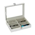 Produktbild: Brillenbox Brillenaufbewahrungsbox Brillenorganizer Sonnenbrillenbox 8 Fächer