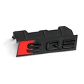 Produktbild: Audi 80A071805 Schriftzug SQ5 Clip Plakette Halterung Kühlergrill Black Edition Emblem, schwarz/rot