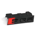 Produktbild: Original Audi SQ5 Schriftzug schwarz Tuning Kühlergrill Black Edition Emblem OEM