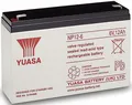 Produktbild: Yuasa NP12-6 6V 12Ah ersetzt SSB SB 12-6L, PHAETON 12-6 6,3mm Anschluss