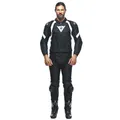 Produktbild: Dainese Avro 4 zweiteiler 2PC Motorrad Lederkombi Gr. 58 - Schwarzmatt Weiß