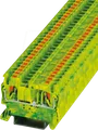 Produktbild: PT 2,5 PE - Durchgangsklemme, PT 2,5 grün-gelb