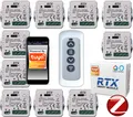 Produktbild: 10x TUYA Rollladensteuerung Zigbee-Fernbedienung RFRCM GRATIS
