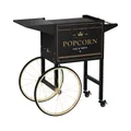 Produktbild: Wagen für Popcornmaschine - 51 x 37 cm - schwarz & golden - Royal Catering RCPT-BGWG-1