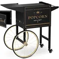Produktbild: Popcornmaschinen-Untergestellwagen mit Retro-Schrank 51 x 37 cm - Schwarz und Go