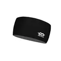 Produktbild: P.A.C. Unisex Pac Merino Headband Laufbekleidung Stirnband Total Black - Schwarz