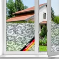 Produktbild: d-c-fix Fensterfolie Eis - 45 cm x 2 m – selbstklebende Sichtschutzfolie mit modernem Muster für Glasflächen – selbsthaftend, blickdicht, dekorativ