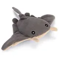 Produktbild: Beeztees Minus One Hundespielzeug Mantarochen grau-beige 35x40 cm Plüsch