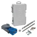 Produktbild: KREG Jig R3 Starter Set ( R3 ) Tischler Komplettset Verbindungssystem Holz mit Bohrschablone R3, Bohrer, Bit, Tiefenanschlag, Holzdübeln, Schrauben