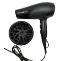 Produktbild: Remington Haartrockner Ionen [leicht, Diffusor & Stylingdüse] schwarz UNVOLLSTÄN