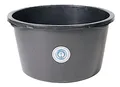Produktbild: Mörtelkübel 65 L 620x350 mm rund schwarz