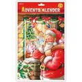 Produktbild: Trötsch Adventskalender Weihnachtsmann am Fenster Adventskalender mit Türchen - Bunt