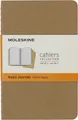 Produktbild: Cahier Journal, Set mit 3 Linierten Notizbüchern, Kartoneinband mit Sichtbare...