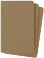 Produktbild: MOLESKINE Notizheft Cahier P/A6 liniert Karton braun 3 Stück