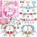 Produktbild: Einhorn Geschenkset für Mädchen 5-12 Jahre - DIY Armbänder Selber Machen