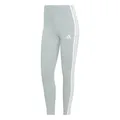 Produktbild: adidas Women's ESSENTIALS 3-STRIPES COTTON LEGGINGS, Wonder Sage/white, M