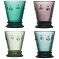 Produktbild: La Rochère Biene Abeille Wasserglas 260 ml 4er Set farbig