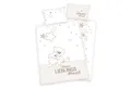 Produktbild: Herding Babybettwäsche Kleiner Lieblingsmensch, Renforcé, 2 teilig, Mit Teddy und Schaf