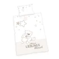 Produktbild: Herding Babybettwäsche Bettwäsche Lieblingsmensch Bär Renforce  100/135 neu
