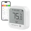 Produktbild: Qingping Wi-Fi Indoor Thermometer Hygrometer, Remote Monitoring via Qingping IoT, Temperature and Humidity Monitor for Different Scenarios, Fast Alarm Notification, Rechargeable Battery