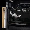 Produktbild: 3M 2080 Car Wrapping Folie 30x152cm Selbstklebende Autofolie für Auto Motorrad Boot 3D Lackschutzfolie mit Luftkanälen zum Folieren (HG12 High Gloss Black)