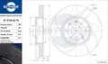 Produktbild: ROTINGER 2x Bremsscheibe vorne Ø280 mm Gelocht belüftet für Renault Clio III