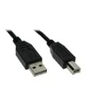 Produktbild: InLine USB-Kabel USB M bis Typ B M 50 cm Schwarz (34550X)