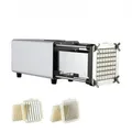 Produktbild: VEVOR Elektrischer Pommes Frites Schneider Kartoffelschneider mit 1/2-Zoll- und 3/8-Zoll-Klingen Edelstahl, Kartoffelschneider und Zerkleinerer mit