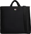 Produktbild: TOMMY HILFIGER Herren Th Foundation Computer Bag Am0am13626 Computertasche, Black (Black)