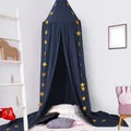 Produktbild: Baldachin Kinderzimmer Betthimmel Babybett, Himmelbett Vorhänge Babyzimmer De...