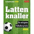 Produktbild: Lattenknaller Tagesabreißkalender 2026 - Die witzigsten Fußballersprüche