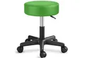 Produktbild: TRESKO Drehhocker Rollhocker höhenverstellbar, 10 cm Dicke Polsterung, Arbeitshocker Hocker 360° drehbar