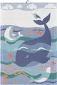 Produktbild: EKELUND MASTER WEAVERS 1692 Geschirrtuch Küchenhandtuch Whale 35x50 cm, (1-tlg., 1 x Geschirrtuch), Pixel gewebt (6-farbig)