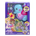 Produktbild: POLLY POCKET Set – Seepferdchen – Kompakte bunte Tasche mit Mini-Puppen 4+