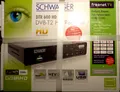 Produktbild: SCHWAIGER DTR600HD DVB-T2 HD Receiver mit Fernbedienung - grau Schwarz