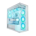 Produktbild: ARCTIC Xtender White (Clear Glass) - PC-Gehäuse, Gehärtetes Panorama-Glas, 2X 420 mm Radiator Support, Full Tower, Big Tower, E-ATX, 5X A-RGB Lüfter vormontiert - Weiß