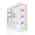 Produktbild: ARCTIC Xtender  , Tower-Gehäuse weiß, Tempered Glass x 2 (klar)