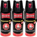 Produktbild: 3x Ballistol Pfeffer-KO Pfefferspray JET Tierabwehrspray Reizgas Abwehrspray NEU
