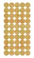 Produktbild: Sticker Kreise gold