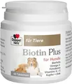 Produktbild: Doppelherz Biotin Plus Hunde Hautpflege Ergänzung Tiere 80 Tabletten