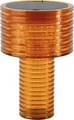 Produktbild: Newgarden - Modern Tischleuchte I Tischlampe I Lampe I Leuchte Orange Kunststoff inkl. LED Solar Wiederaufladbar IP44 - Ambar I Außenbeleuchtung - Rund - I (nicht austauschbare) LED