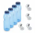Produktbild: Greiner Trinkflasche, 4x Kavodrink Tritan 1 L + Flip Top