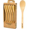 Produktbild: pandoo Menülöffel POBCS005, Bambus, 18 cm, Mehrweglöffel, braun, Set 5 Stück