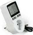 Produktbild: Digitales Steckdosen-Thermostat McPower TCU-441 -40-120°C Kabel + Außenfühler
