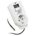 Produktbild: Digitaler Steckdosenthermostat🌡mit LCD Steckdose Heizkühlung Temperaturregler -