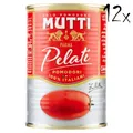 Produktbild: 12x Mutti Pomodori Pelati bestern geschälte Tomaten sauce aus Italien dose 400g