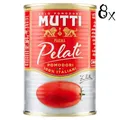 Produktbild: 8x Mutti Pomodori Pelati bestern geschälte Tomaten sauce aus Italien dose 400g