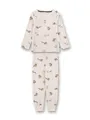 Produktbild: Sanetta Jungen-Schlafanzug lang beige Waschbär | Hochwertiger und bequemer Schlafanzug aus Baumwoll-Rippe für Jungen.