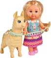 Produktbild: Simba Toys 105733497 - Evi Love Alpaca Puppe Outfit Alpaka Leine 12cm ab 3 ✅